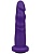 Реалистичная насадка-плаг 16,2 см фиолетовая