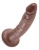 Фаллоимитатор на присоске King Cock 16,5 см коричневый