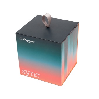 Гибкий вибратор для пар We-Vibe Sync Aqua мятный