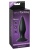 Анальная вибропробка Small Rechargeable Anal Plug малая черная