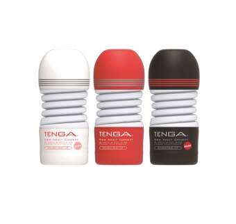 Мастурбатор Tenga Rolling Head Cup красный