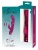 Фиолетовый вибратор G-Spot Rabbit Vibrator для стимуляции зон G и A - 23,6 см.