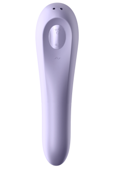 Вакуумно-волновой вибратор Satisfyer Dual Pleasure с приложением фиолетовый