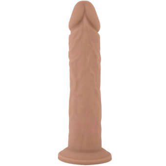 Фаллоимитатор на присоске совместимый с мужским торсом Apollo Silexd Model 2 20 см телесный