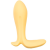 Анальная пробка Satisfyer Intensity Plug с управлением от приложения желтая