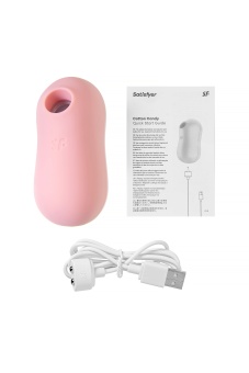 Вакуумный вибростимулятор Satisfyer Cotton Candy розовый