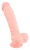 Гибкий силиконовый фаллоимитатор Medical Silicone Dildo - 24 см