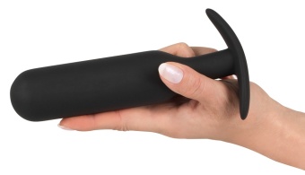 Черная утяжеленная анальная пробка Anal Trainer Medium - 18 см. Черная утяжеленная анальная пробка Anal Trainer Medium - 18 см.