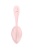 Виброяйцо Satisfyer Ribbed Petal с дистанционным управлением розовое