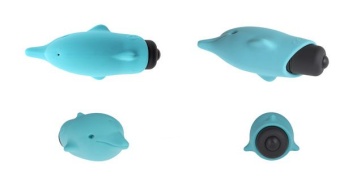 Мощная вибропулька дельфинчик Adrien Lastic Pocket Dolphin