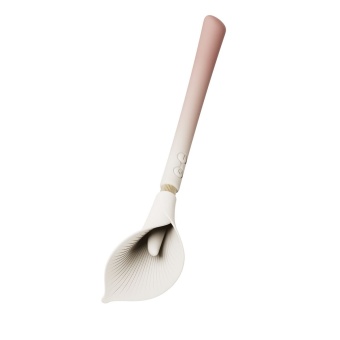 Розовый двусторонний вибромассажёр Calla