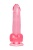 Розовый реалистичный фаллоимитатор Sundo - 20 см.