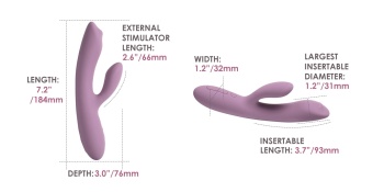 Вибратор-кролик для стимуляции точки G Svakom Trysta Neo лиловый