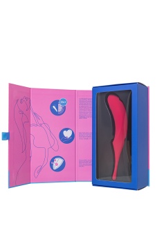 Двухсторонний вакуумный вибростимулятор Satisfyer Twirling Pro малиновый
