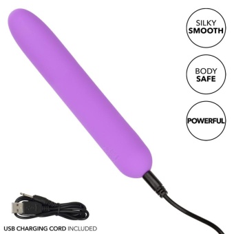 Прямой вибратор Bliss Liquid Mini Vibe фиолетовый
