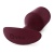 Утяжелённая анальная пробка для ношения b-Vibe Snug Plug 5 большая бордовая Утяжелённая анальная пробка для ношения b-Vibe Snug Plug 5 большая бордовая