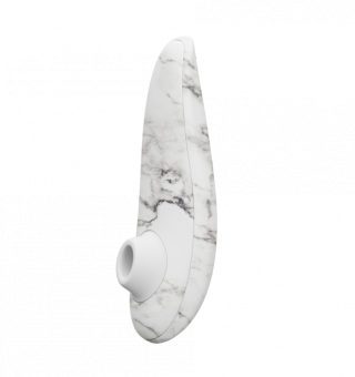 Бесконтактный клиторальный стимулятор Womanizer Classic 2 Marilyn Monroe белый мрамор