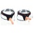 Женский страпон с вибрацией Vibrating Easy Strapon Set 7.0 - 18 см.