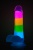 Яркий люминесцентный фаллоимитатор Rainbow Rave - 16,5 см. Яркий люминесцентный фаллоимитатор Rainbow Rave - 16,5 см.