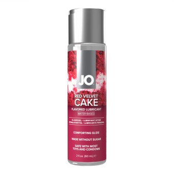 Съедобный лубрикант System JO H2O Flavored Red Velvet Cake торт Красный бархат 60 мл