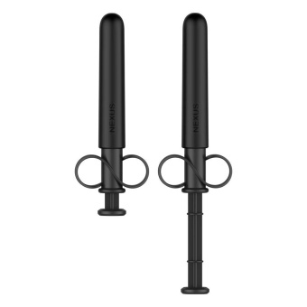 Анальный стимулятор с дозатором для лубриканта Nexus Infinity Lube Launcher Classic чёрный