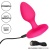 Анальная вибропробка с кристаллом Cheeky Gems Vibrating Probe Medium розовая