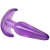 Фиолетовая анальная пробка в форме якоря Slim Anal Plug - 10,8 см. Фиолетовая анальная пробка в форме якоря Slim Anal Plug - 10,8 см.