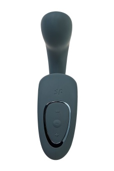 Вибратор для стимуляции зоны G и клитора Satisfyer G for Goddess 1 тёмно-серый