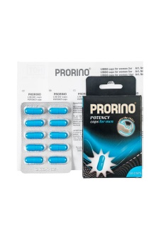 Энергетические капсулы Ero Prorino black line Libido, мужские, 10 шт.