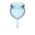 Набор голубых менструальных чаш Feel good Menstrual Cup