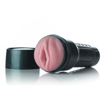 Мастурбатор вагина с вибрацией Fleshlight Vibro Pink Lady с рельефом Touch