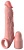 Телесная насадка-удлинитель 2 Inch Silicone X-tension with Strap - 20,3 см.