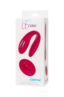 Многофункциональный вибратор ToyFa Caberna бордовый