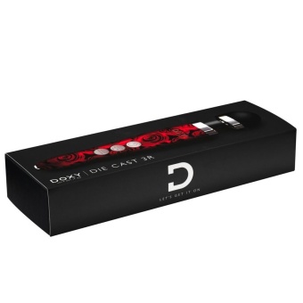 Вибромассажёр в алюминиевом корпусе Doxy Die Cast Розы