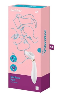 Вибратор универсальный Satisfyer Partner Multifun 3 Endless Fun белый