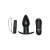 Анальная вибропробка с дистанционным пультом Pipedream Anal Fantasy Collection Remote Control Silicone Plug черная
