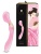 Двухсторонний вибратор Shunga ZOA розовый - 26,5 см