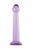 Фиолетовый фаллоимитатор Jelly Dildo M - 18 см.