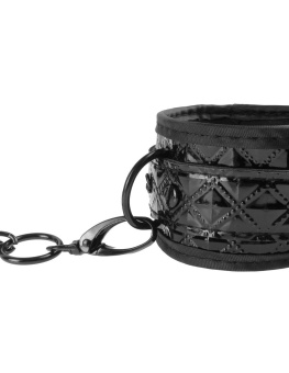 Наручники на цепочке Couture Cuffs чёрные