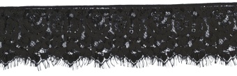 Черная кружевная маска Mystere Lace Mask