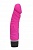 Розовый силиконовый вибратор-реалистик с 7 режимами вибрации - 19,5 см.