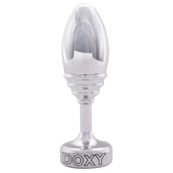 Рельефная анальная пробка Doxy Butt Plug Ribbed