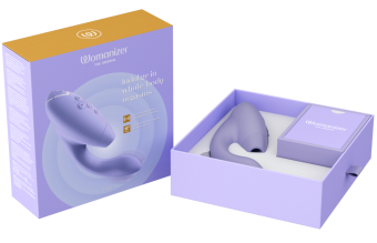 Вибратор с бесконтактной стимуляцией клитора Womanizer DUO 2 сиреневый