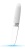 Двусторонний вибратор Orion Straight LED - 17,7 см