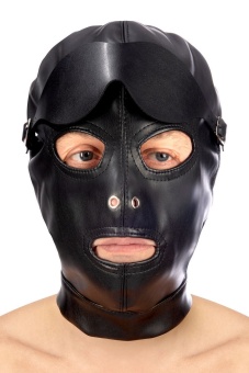 Маска Fetish Tentation с отверстием для рта и съемными шорами