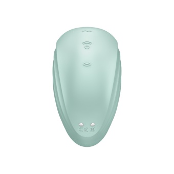 Вакуумный вибростимулятор Satisfyer Pearl Diver мятный