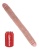 Фаллоимитатор двухсторонний гибкий King Cock Thick Double Dildo 40 см телесный