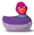 Фиолетово-розовый вибратор-уточка I Rub My Duckie 2.0 Colors