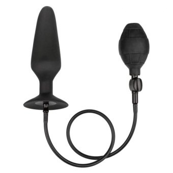 Расширяющаяся анальная пробка XL Silicone Inflatable Plug