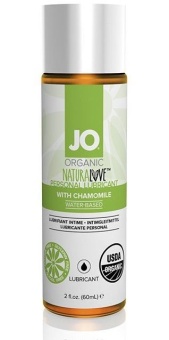 Органический водный лубрикант с экстрактом ромашки System JO Naturalove Organic - 60 мл